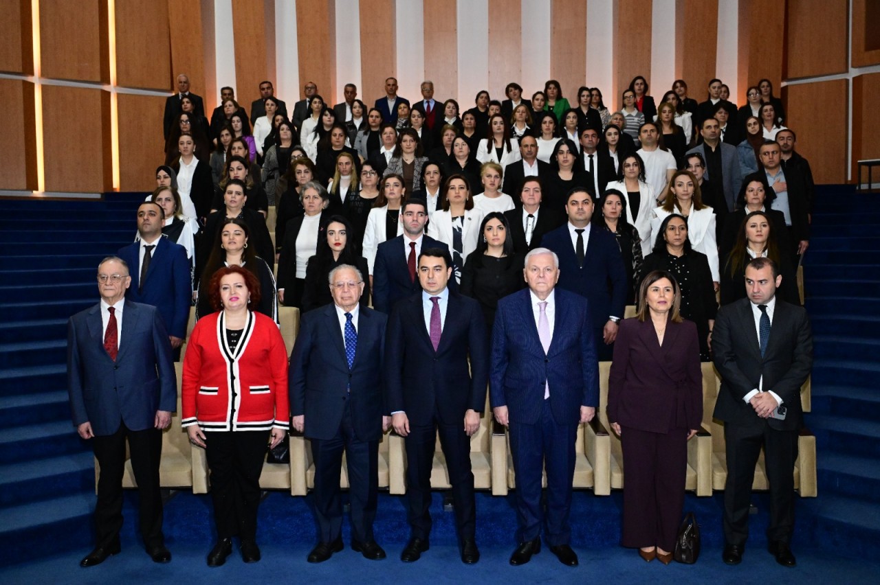 “Ümummilli Lider Heydər Əliyev və Azərbaycanın mədəniyyət dəyərləri” mövzusunda tədbir keçirildi - FOTOLAR